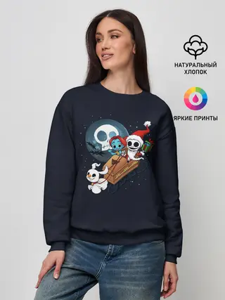 Женский свитшот / Дух Рождества