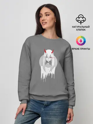 Женский свитшот / Убийца Напарников Zero Two