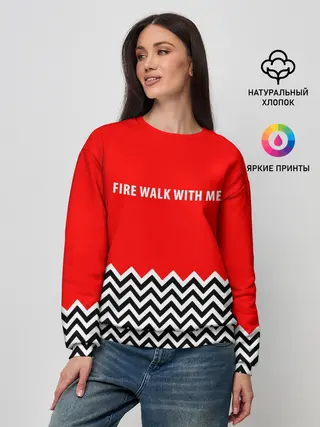 Женский свитшот / Twin Peaks