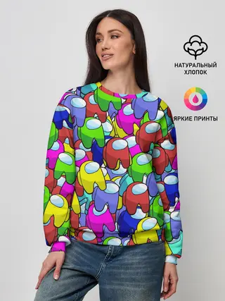 Женский свитшот / AMONG US