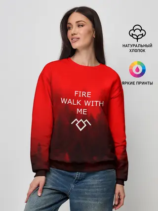 Женский свитшот / Twin Peaks