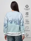 Женский свитшот / Олень с кружкой