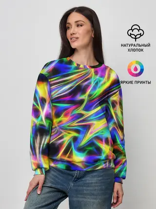 Женский свитшот / Космическая хризонтема