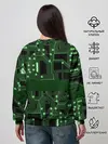 Женский свитшот / Неоновая схема