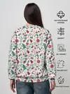 Женский свитшот / Новогодняя Символика