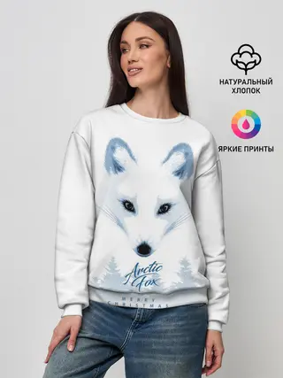 Женский свитшот / Полярная Лиса