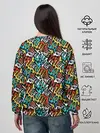 Женский свитшот / граффити