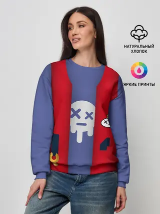 Женский свитшот / Edgar - Brawl Stars