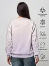 Женский свитшот / малышка чиби пончик лис