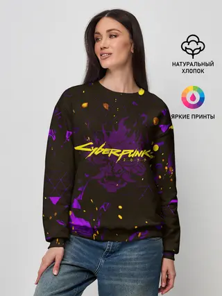 Женский свитшот / Cyberpunk 2077