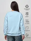 Женский свитшот / коносуба аква поза