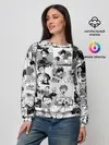Женский свитшот / Haikyu pattern