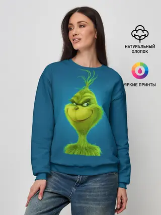 Женский свитшот / Гринч