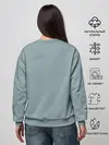 Женский свитшот / нарисованный конь