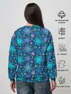 Женский свитшот / Новогодние Узоры