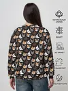 Женский свитшот / Много котов