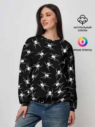 Женский свитшот / Пауки