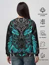 Женский свитшот / Абстракция тигр