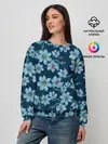 Женский свитшот / Иксии не темно синем фоне