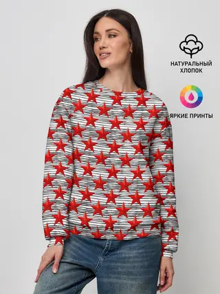 Женский свитшот / День защитника Отечества