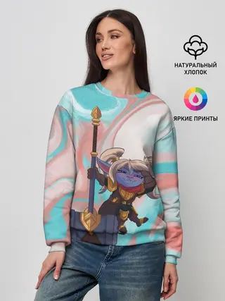 Женский свитшот / Поппи