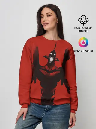 Женский свитшот / Евангилион
