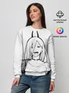 Женский свитшот / Black and White Anime