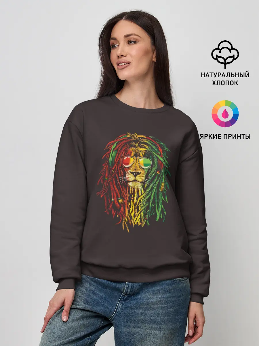 Женский свитшот / Bob lion