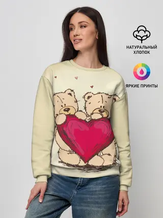 Женский свитшот / Любовь