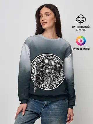 Женский свитшот / руны