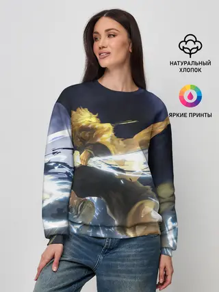 Женский свитшот / Зиницу Агацума Бог ГРОМА