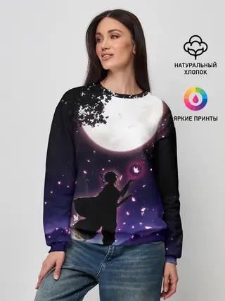 Женский свитшот / Шинобу Кочо Клинок демонов