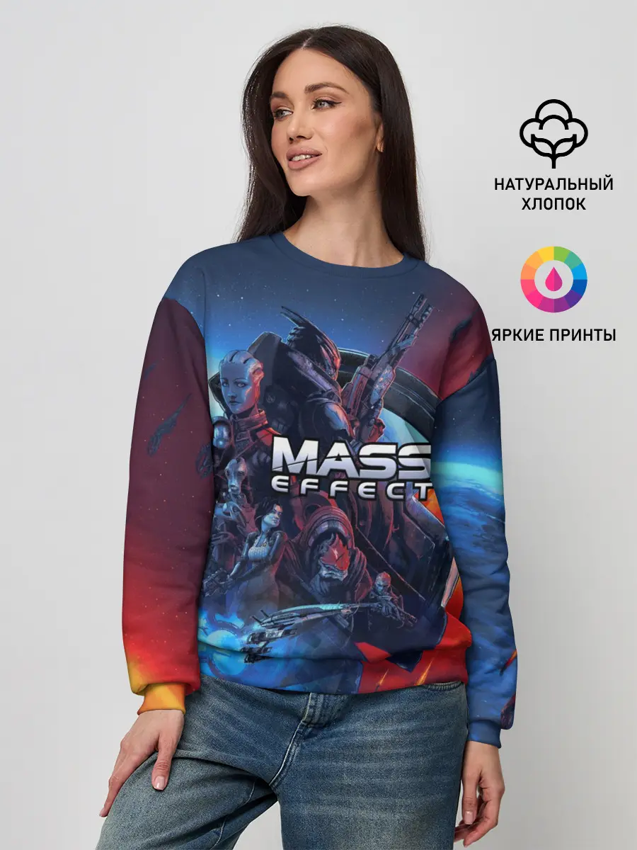 Женский свитшот / Mass EFFECT Legendary ed