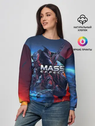Женский свитшот / Mass EFFECT Legendary ed