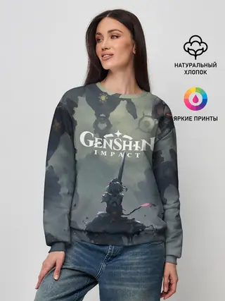 Женский свитшот / Genshin impact | Noelle