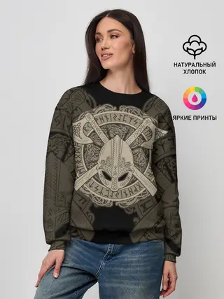 Женский свитшот / Воин