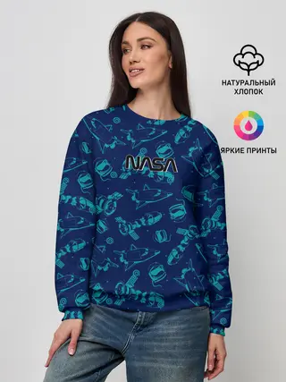Женский свитшот / NASA