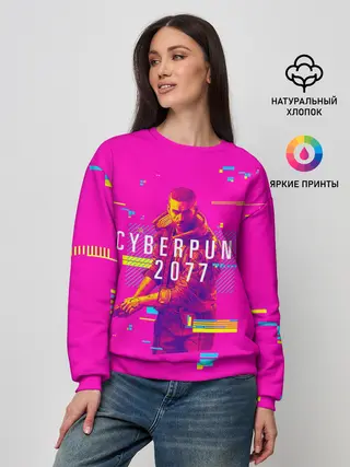 Женский свитшот / Cyberpunk 2077