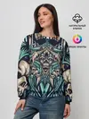 Женский свитшот / Древний зомби