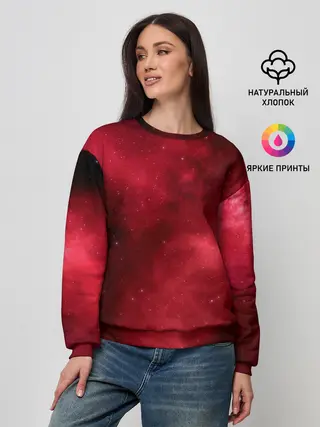 Женский свитшот / Космическая пыль