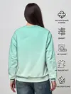 Женский свитшот / нарисованный лисенок