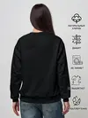 Женский свитшот / Лисичка с фонариками