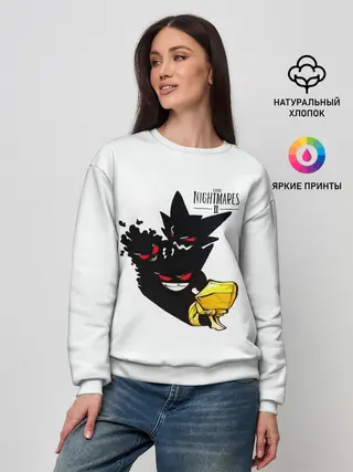 Женский свитшот / Little Nightmares 2 тень