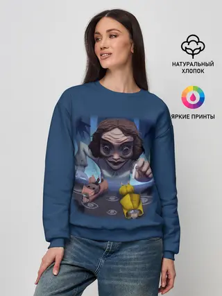 Женский свитшот / Little Nightmares 2 училка