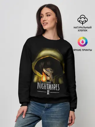 Женский свитшот / Little Nightmares 2 Тссс