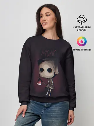 Женский свитшот / Little Nightmares 2 mono