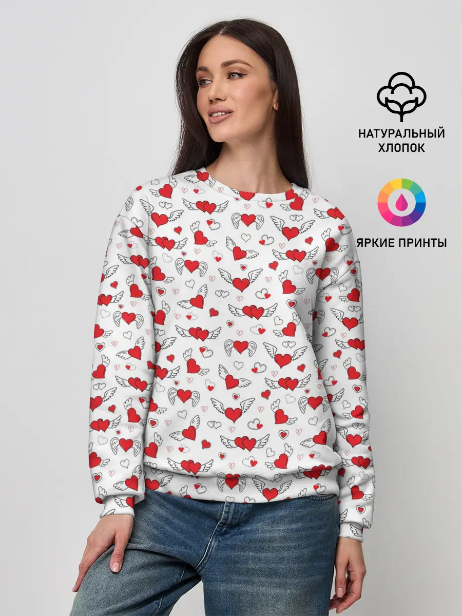 Женский свитшот / Love