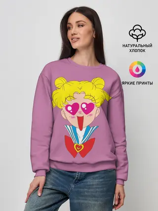 Женский свитшот / Банни Цукино