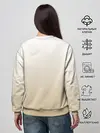 Женский свитшот / Пушистый котик реалистичный