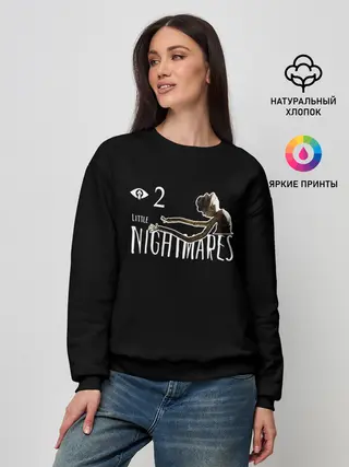 Женский свитшот / Little Nightmares длиннорукий